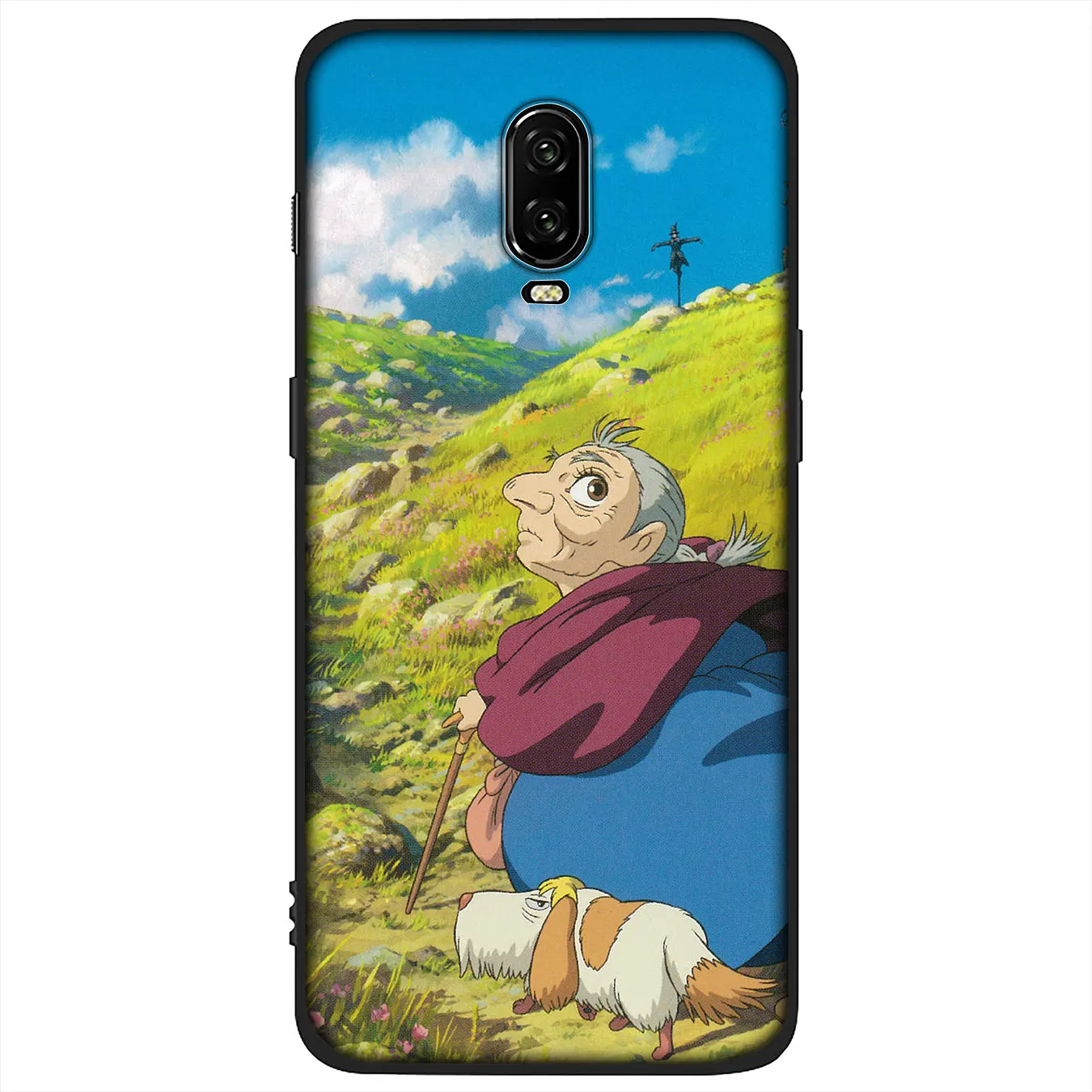 IYICAO Howl's Howls Moving Castle Мягкий Силиконовый ТПУ черный чехол для телефона OnePlus 7T 7 Pro 6T