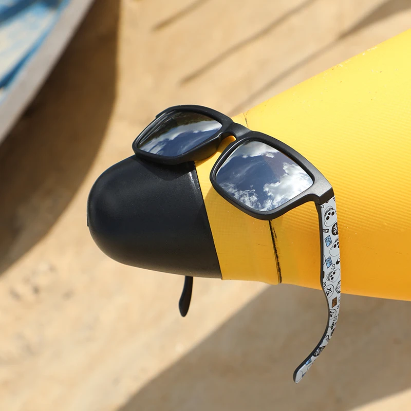 Мужские солнцезащитные очки KDEAM брендовые поляризационные ультралегкие с