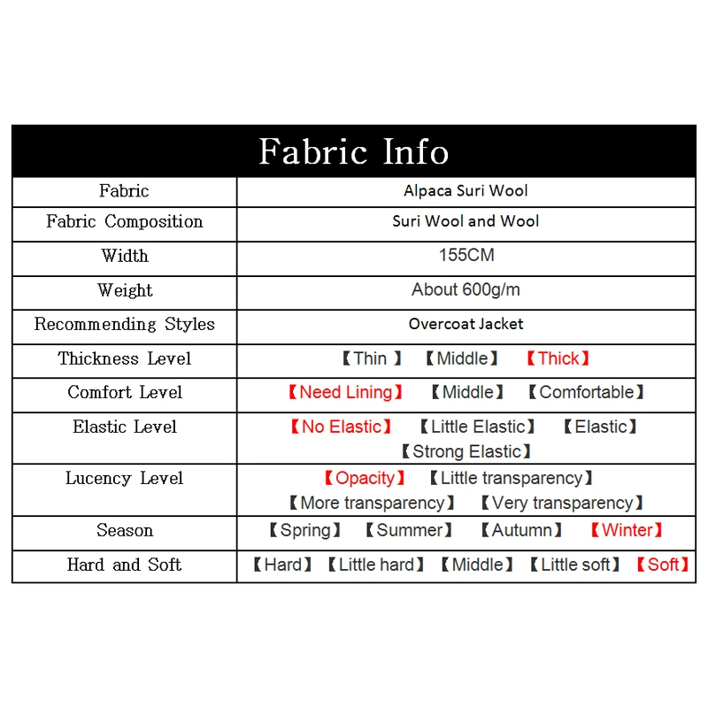 Белая восковая Шерсть альпака Сури ткани материалы для одежды зимнее женское