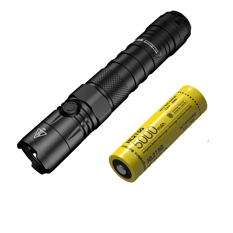 NITECORE Новый P12 тактический фонарик 1200Lm CREE XP-L HD V6 светодиодный с кобура для быстрого
