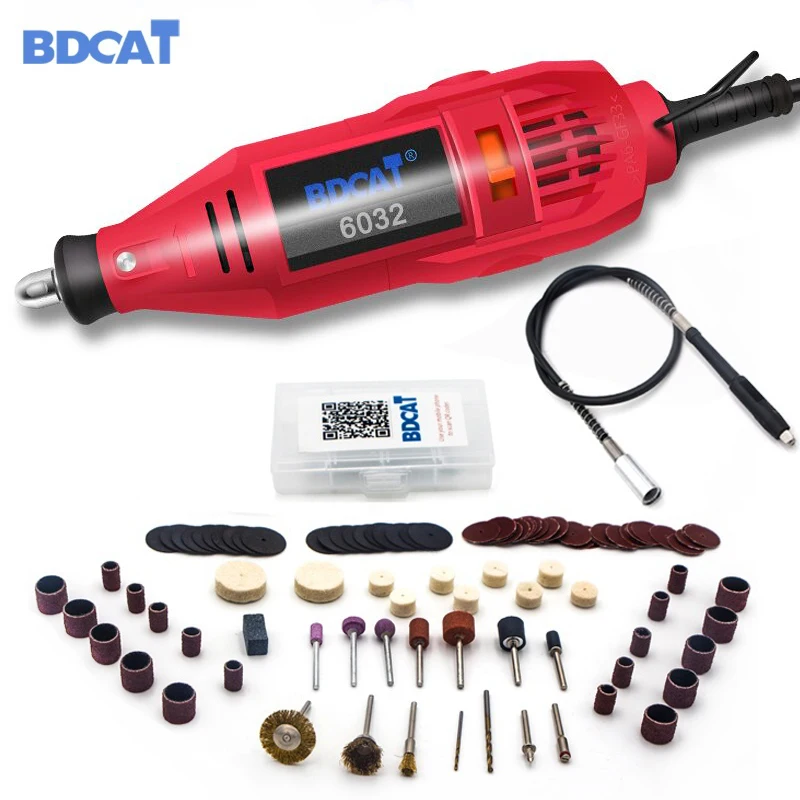 TYPE 2 BDCAT Dremel инструмент Электрический Мини дрель роторный инструмент переменная скорость полировальная машина с Dremel Аксессуары Инструмент гравировальная ручка - Цвет: TYPE 2