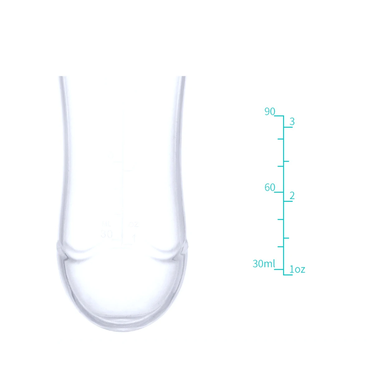 Ложка для кормления младенцев с крышкой от пыли, шкалой, присоской, круглым дном и противотечей.