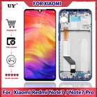 Дисплей для Xiaomi Redmi Note 7, сенсорный экран для Redmi Note7 Pro, ЖК-дисплей, оригинальная запасная часть M1901F7G на рамке