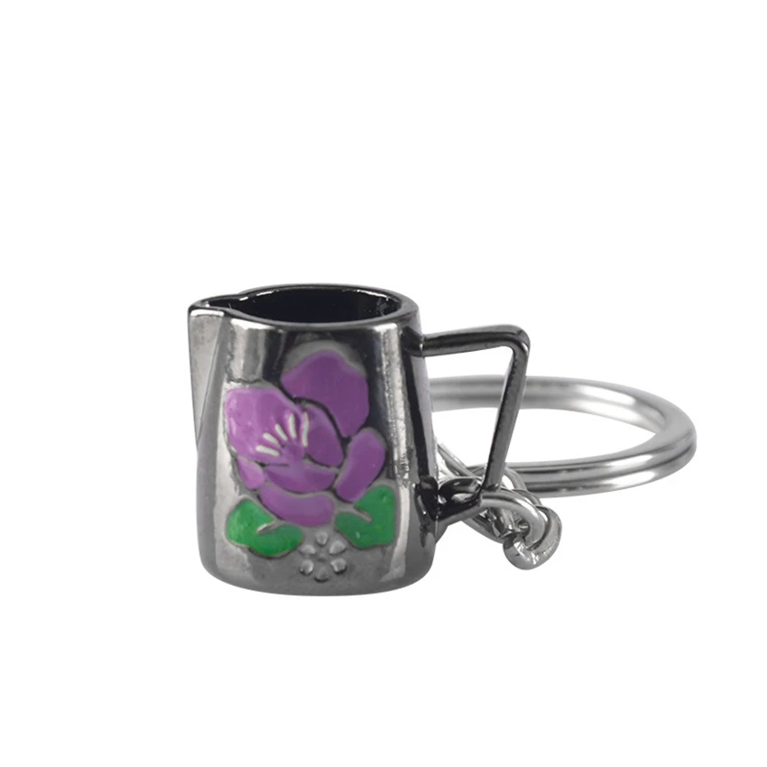 Креативный бариста, брелок для кофе, ручка машины для кофе, Moka Pitcher, брелок, портативная кофейная посуда, аксессуары для приготовления эспрессо, подарок