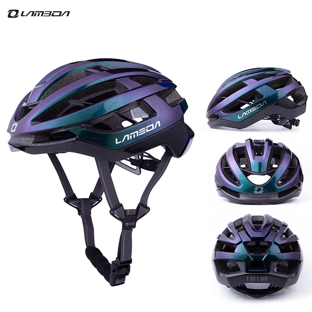 

LAMEDA Сверхлегкий велосипедный шлем дышащих и приятных на Горный Дорожный Велоспорт Безопасность шлем магнитные шлем с пряжкой человек/Для ж...