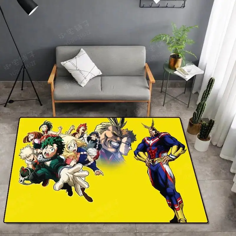 Аниме Boku Midoriya Izuku противоскользящие Придверные коврики для входа мой герой