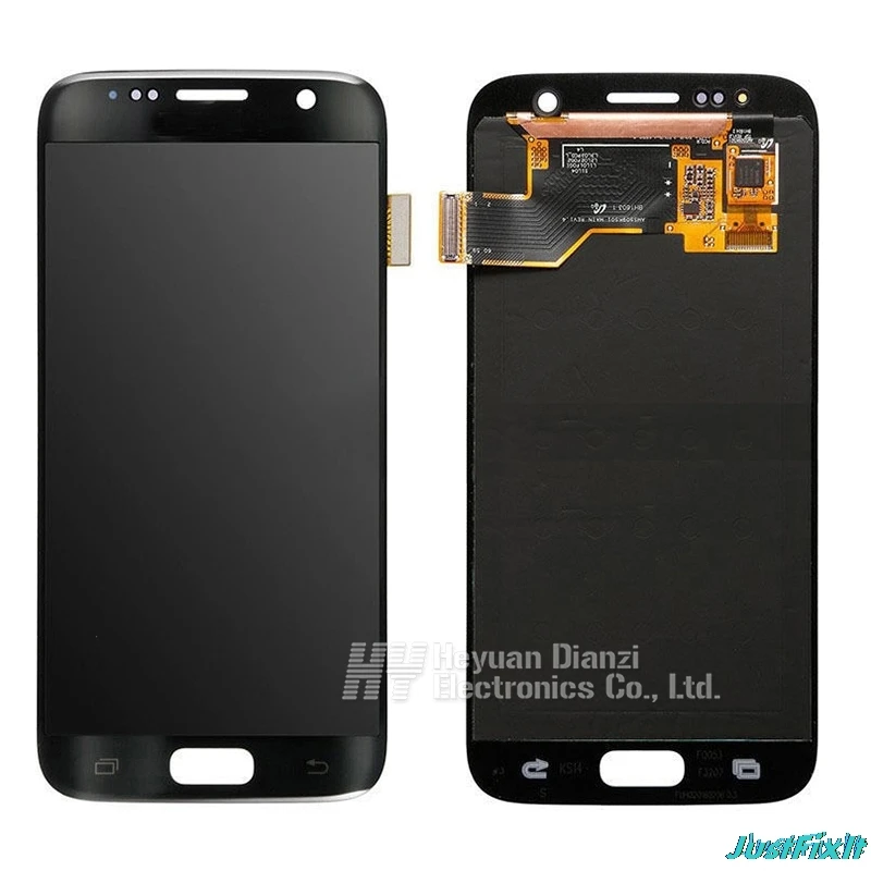 ЖК-дисплей Super AMOLED с дигитайзером сенсорного экрана 6 2 ''с рамкой для Samsung Galaxy S7