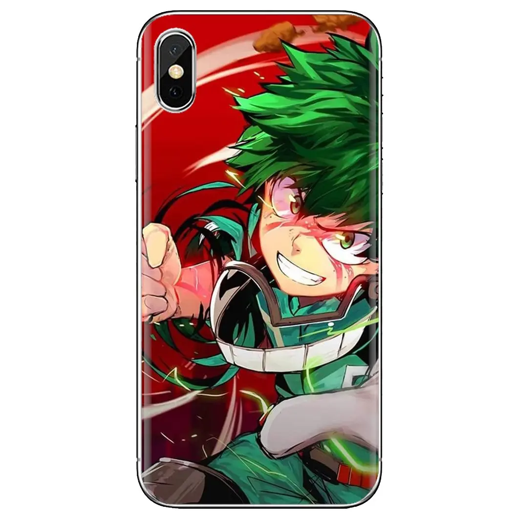 soft shell cover for ipod touch for iphone 11 pro 4 4s 5 5s se 5c 6 6s 7 8 x xr xs plus max my hero boku no hero academia deku free global shipping