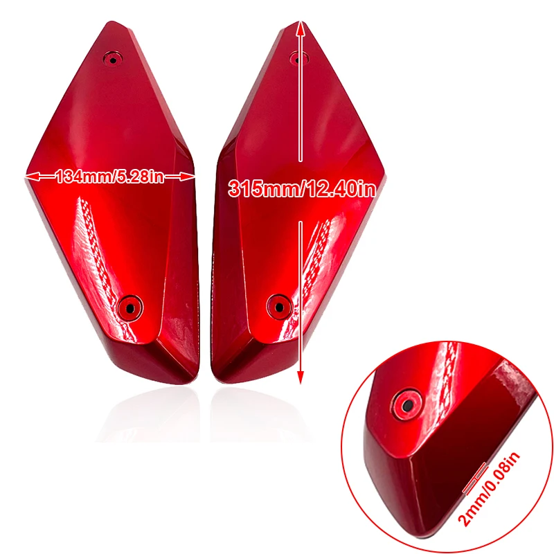 

For Honda CBR650R CB650R 2019 2020 Motorcycle Frame Side Panel Cover Shell Protector Decal Fairing Bodykit Deco Moto Accessories