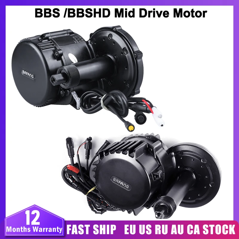 Мотор BAFANG 8Fun 36 В/48 В/52 в для электровелосипеда BBS01B BBS02B BBS03B BBSHD 250 Вт 350 500 750 1000 | Спорт