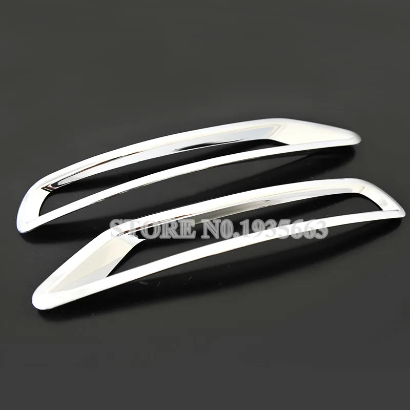 Для Subaru Forester ABS хромированный задний противотуманный фонарь накладка 2009 2012 2 шт.