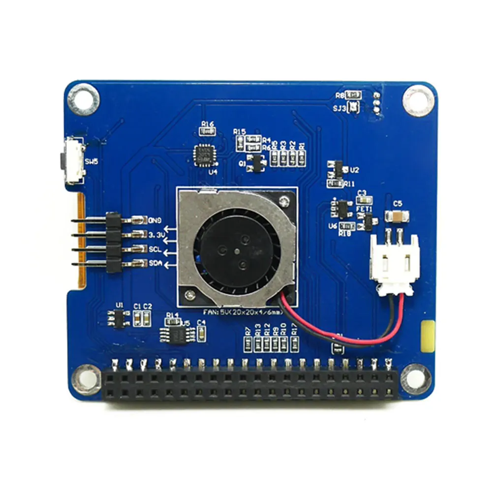 Raspberry Pi 4B металлический Портативный комплект Примечание Edition с ЧПУ Алюминий чехол