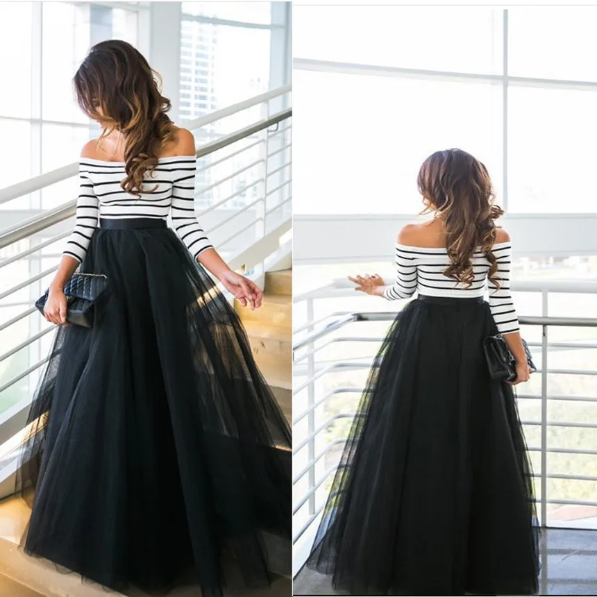 CHCDMP Maternity Pregnancy Mesh Stripe Leisure Dress Sexy Elegant Pregnant Clothing Suit For Women Photography | Мать и ребенок