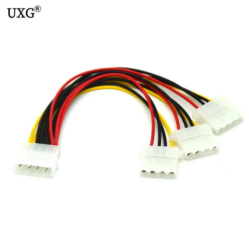 Высококачественные 4-контактные силовые кабели IDE HY1578 4-контактный Molex штекер на