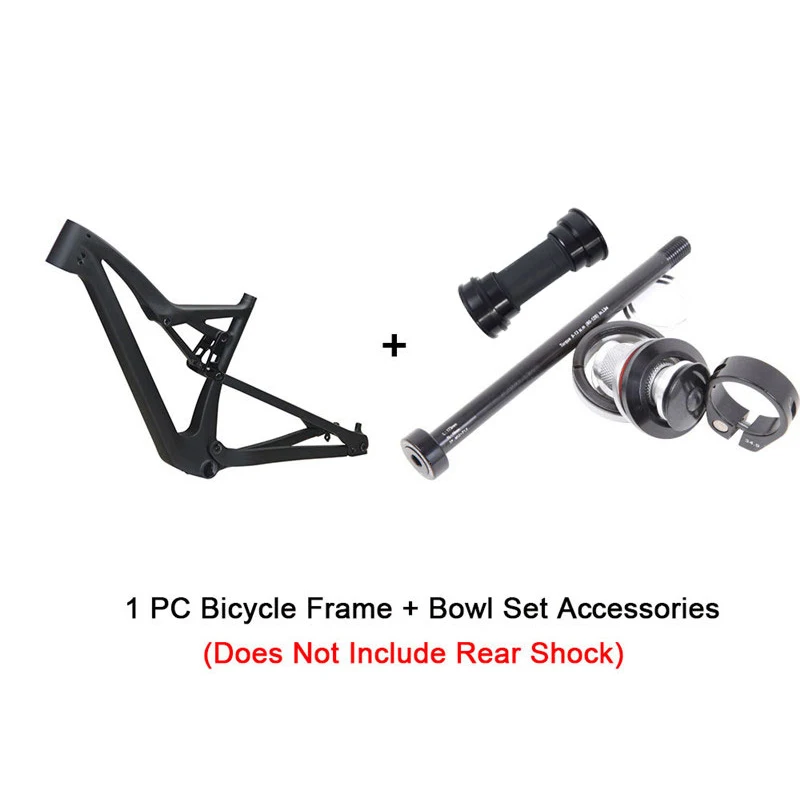 Рама для горного велосипеда Spcycle 148 мм Boost Full подвесная карбоновая рама 29er AM 27.5er Plus