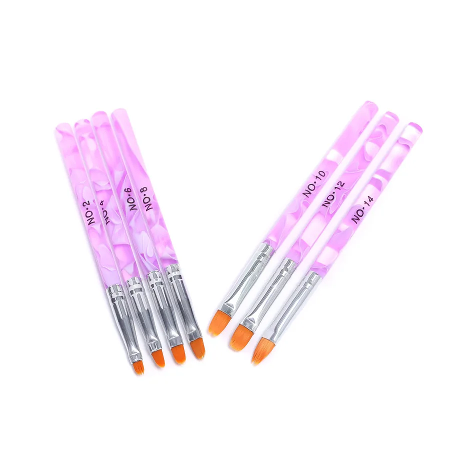 Кисть лайнер ручка для рисования акриловая кисть ногтей градиентный маникюр