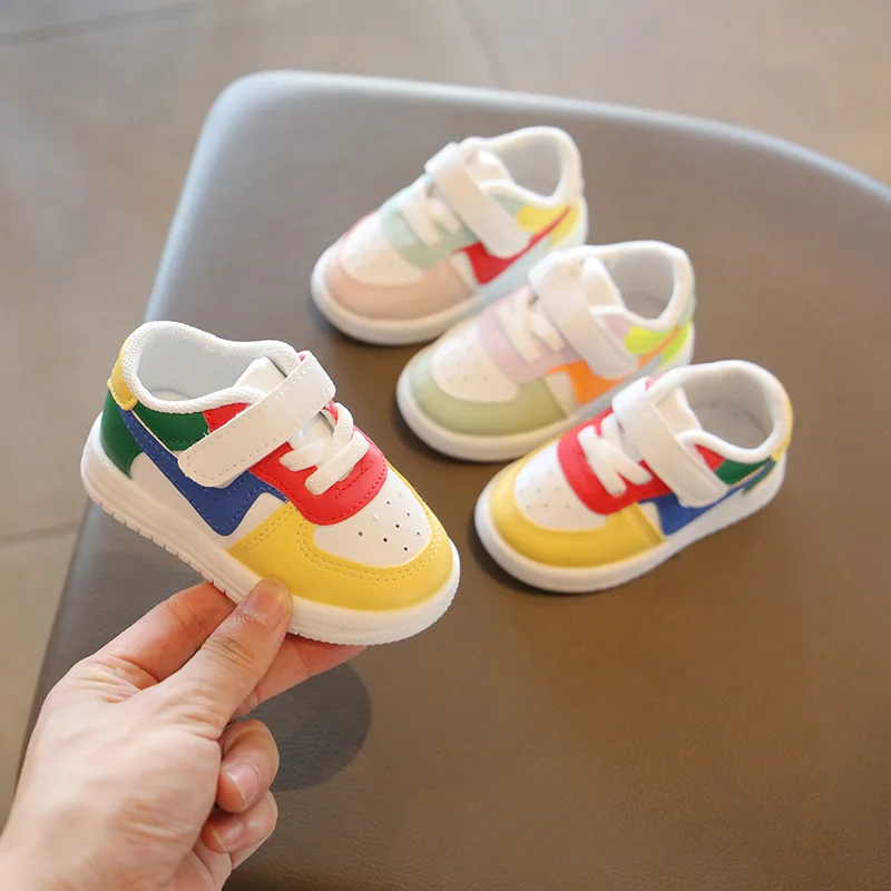 

Baby Shoes Toddler Girls Boys Sports Children Shoes for Girls Leather Flats Sneakers Fashion Casual Infant Soft Kids Shoes CS15