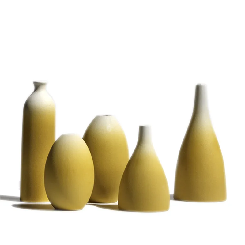 Оригинальная ваза для украшения интерьера современные керамические вазы