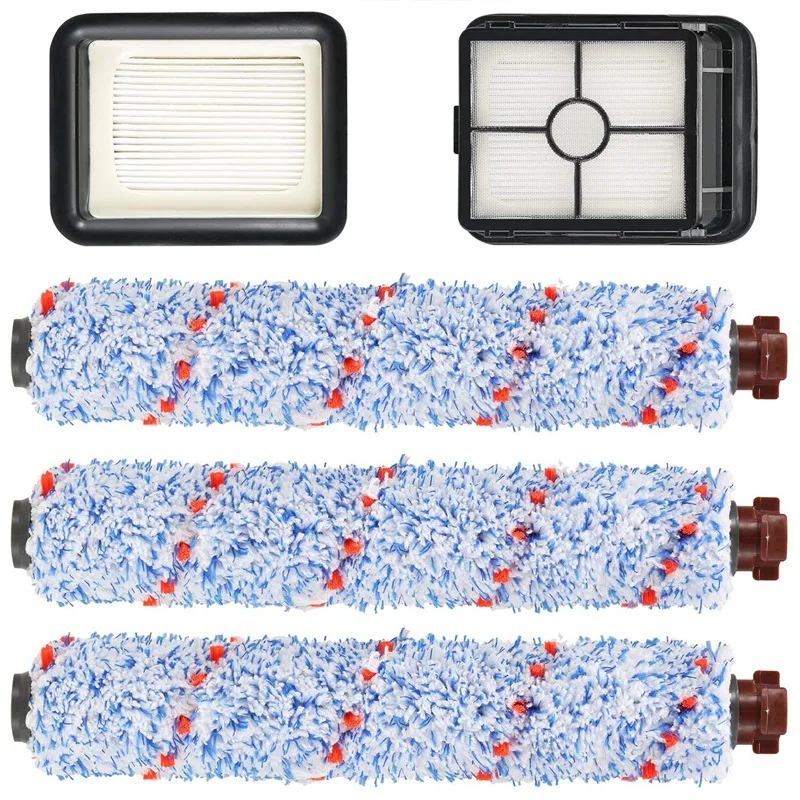 Подходит для Bissell Crosswave серии 1785/2306 3 упаковки многоповерхностного 1868 рулона кисти