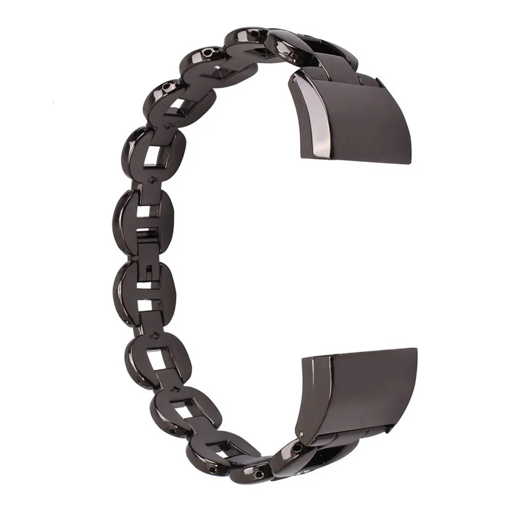 

NewMetal Bracelet Watchband Replacement Stainless Watch Strap with Rhinestone For Fitbit Fitbit Charge 2 Durable Soft