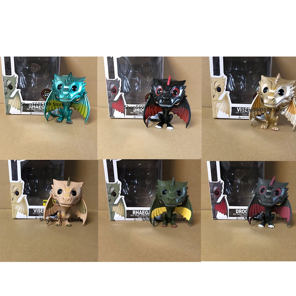 Игрушки фигурки для детей POP RHAEGAL VISERION DROGON с коробкой|Игровые и трансформеры| |