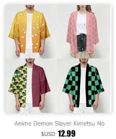 Аниме Demon Slayer Косплей Kimetsu no Yaiba Tanjiro Kamado Униформа костюм для косплея мужской кимоно для наряд для хэллоуинской вечеринки CS001