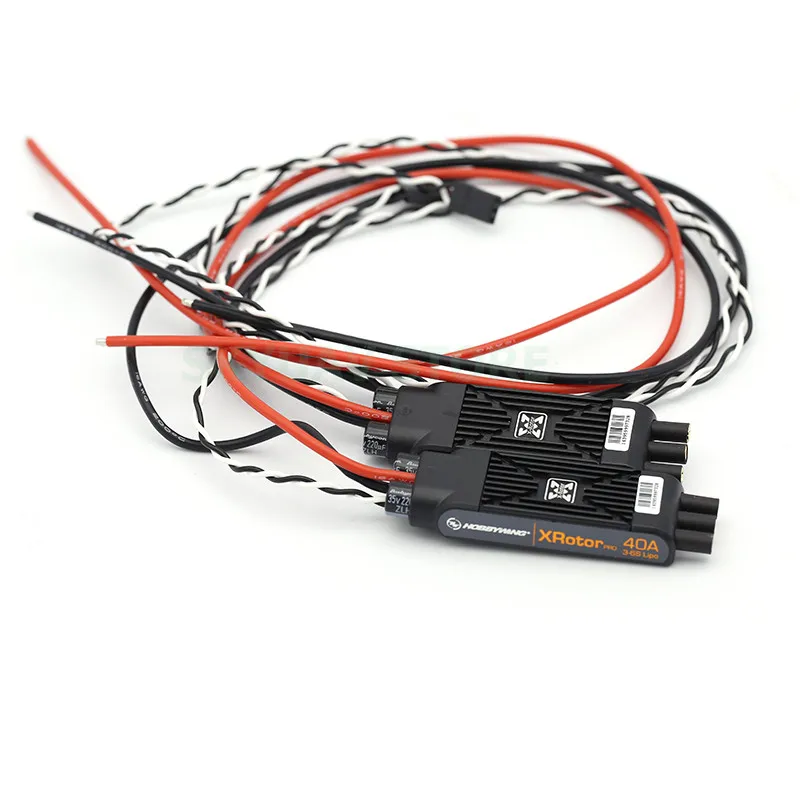 2шт HOBBYWING xrotor Pro 40A ESC 3 S-6 S Lipo бесщеточный для радиоуправляемого дрона Многоосный