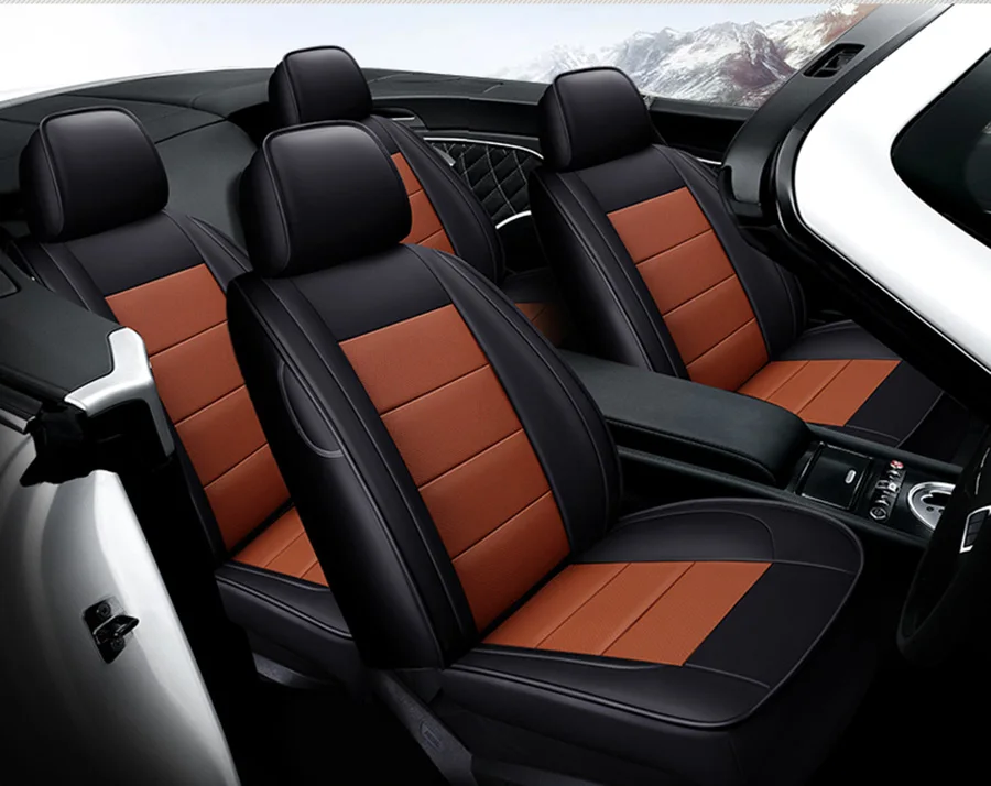 Ковбойский кожаный универсальный чехол для автомобильных сидений для kia sportage 3 volkswagen polo renault megane 3 внутренние чехлы для сидений автомобиля