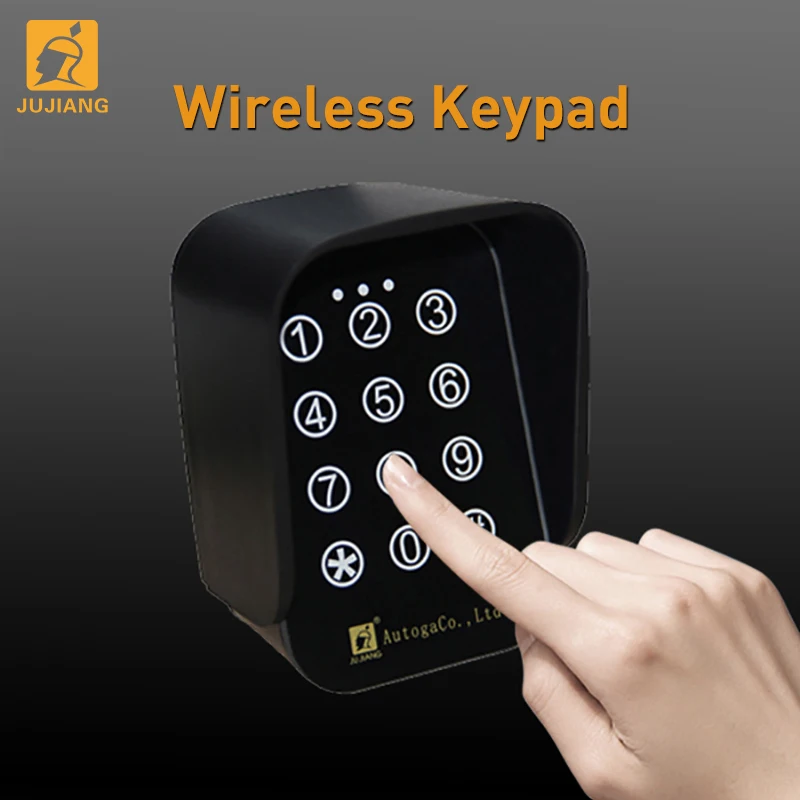 433 МГц двухканальная клавиатура для открывания ворот с непрерывно изменяющимся