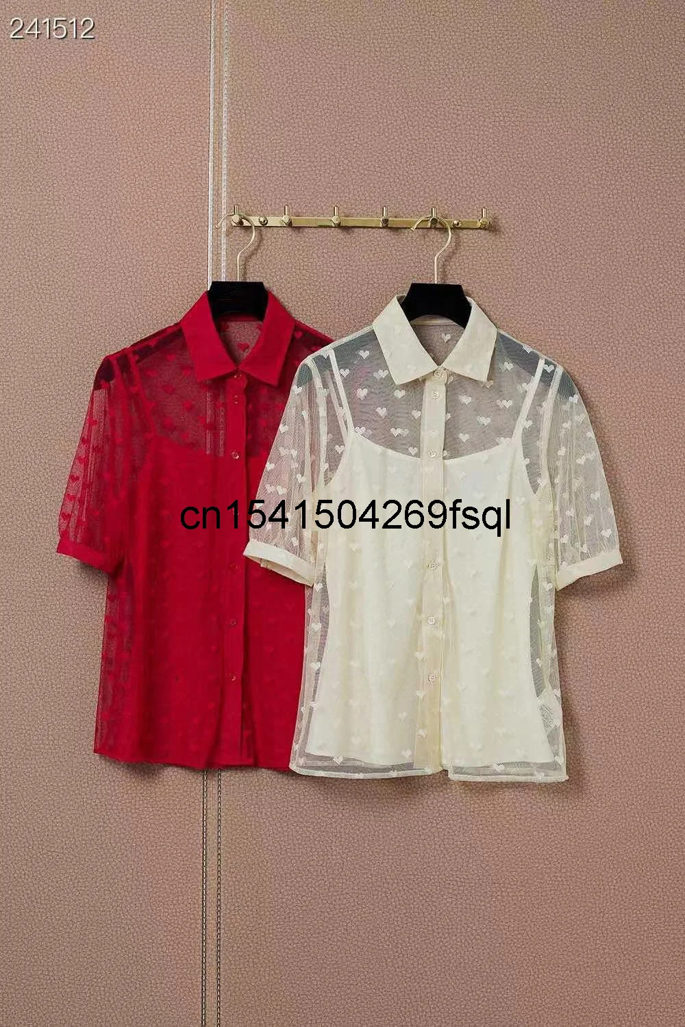 

New High-Quality Sicily Fashion Runway Women's Shirt Retro Mesh Embroidery Single Breasted Blouse Autumn 2021 Ladies Top