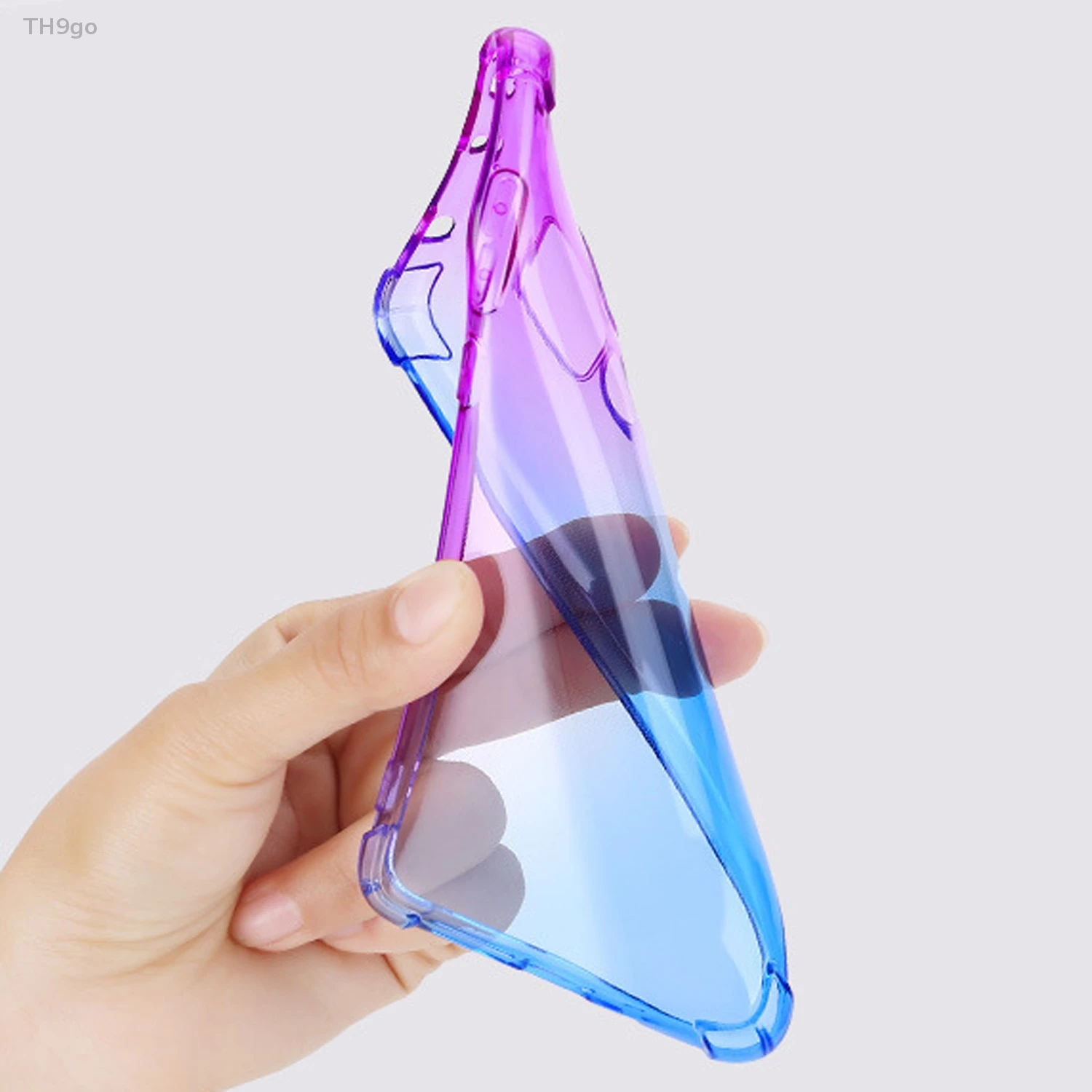 Градиентный чехол для телефона Huawei Mate 20 Pro 20X P20 P30 Lite Nova 3 4e 3i 3e прозрачный