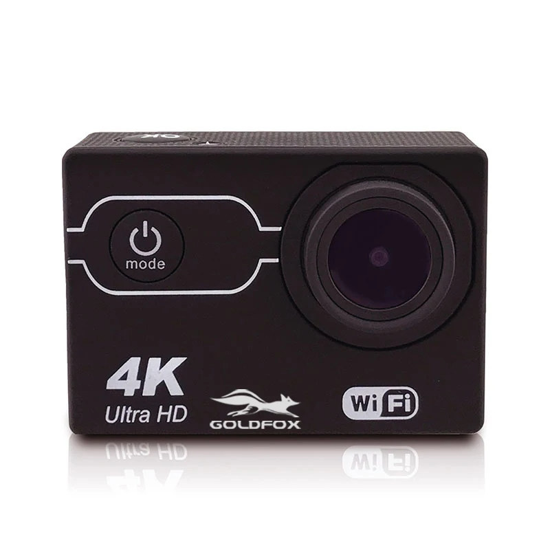 Цена Водонепроницаемая Экшн-камера 4K, 2-дюймовый экран, Wi-Fi, 16 Мп, широкий угол обзора 170 °