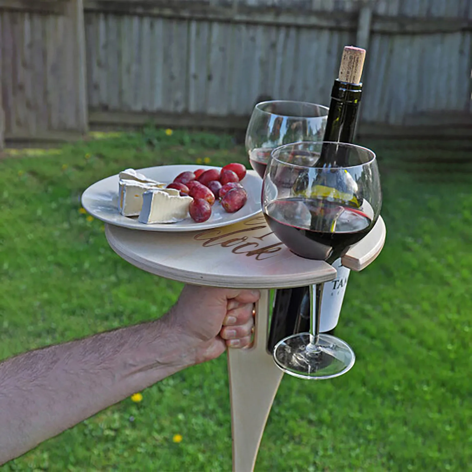 Складная винный шкаф газон Пикник Портативный украшения сада на открытом