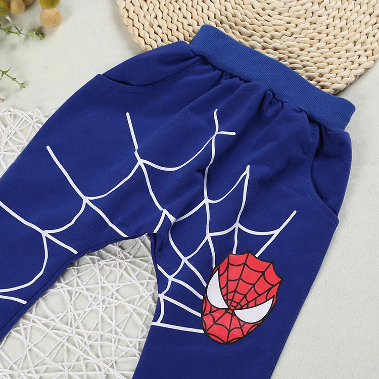 3-8Y Spiderman Baby Boys Clothing Set Cotton Sport Suit Children Fashion Child Spider Man Cosplay Costume Kids Tracksuit Clothes | Детская