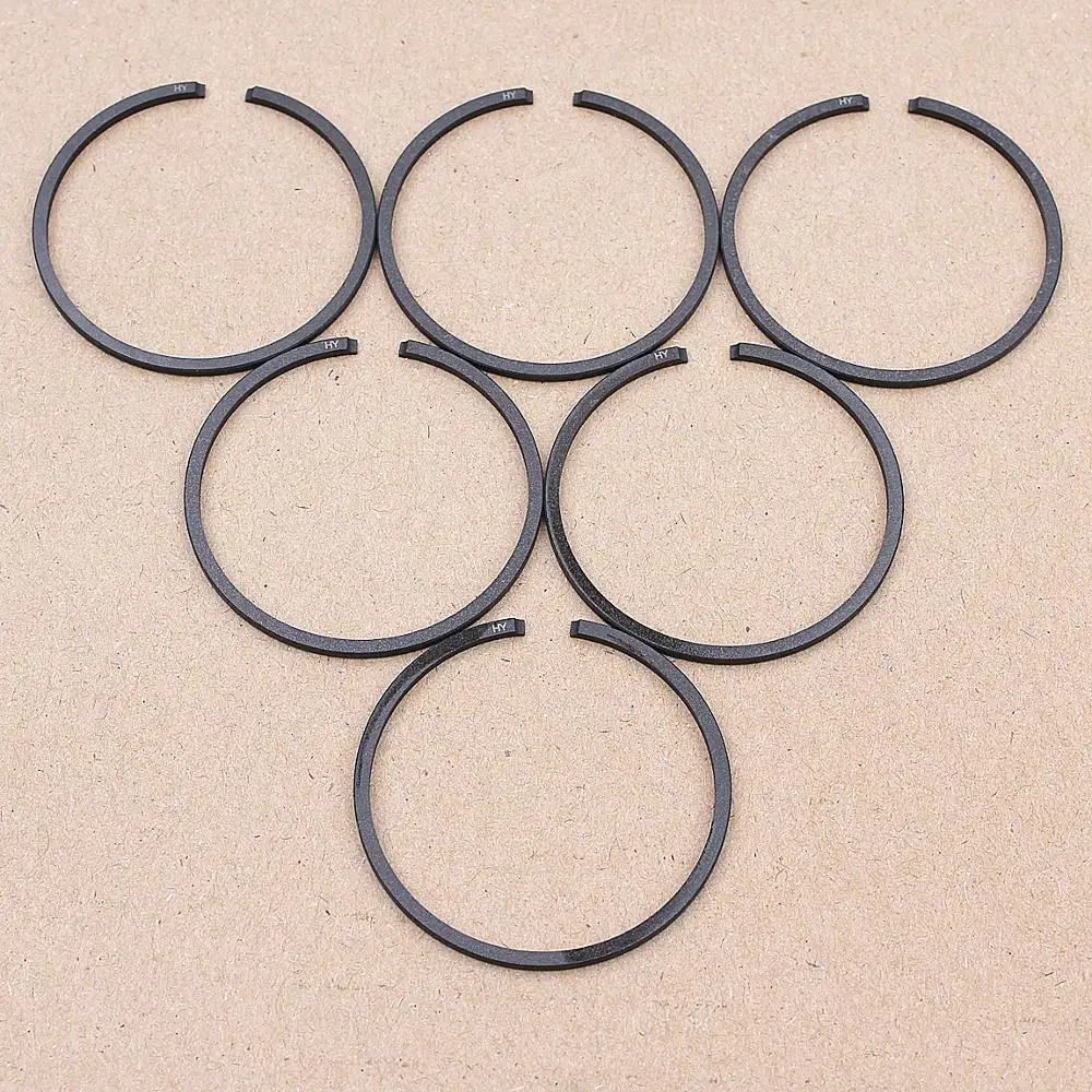 

4/6pcs 38mm x 1.5mm Piston Ring Kit For Husqvarna 36 136 137 141 142 235P 235R 232L 240RJ 240RBD Chainsaw Brush Cutter Trimmer