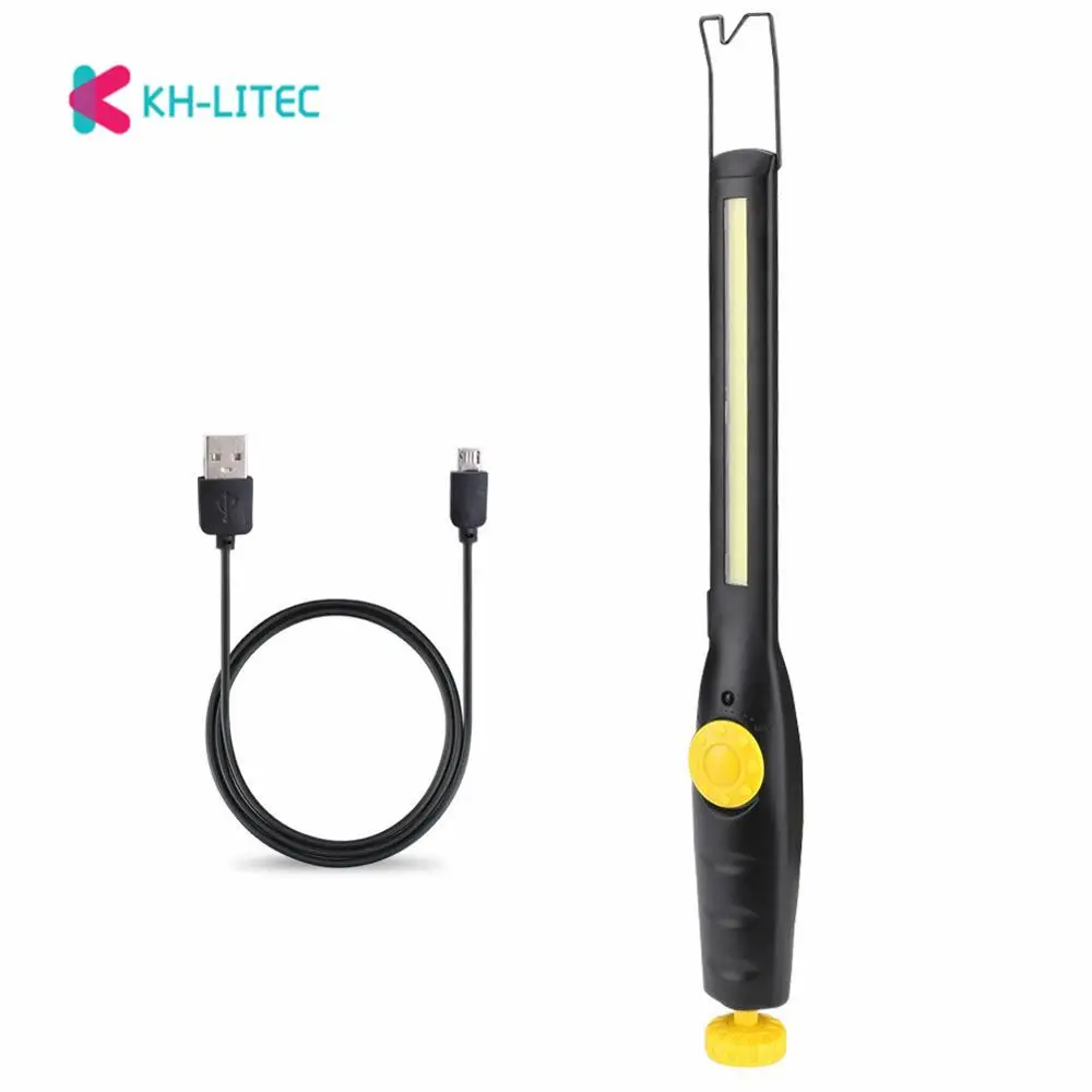 

Portable COB LED USB Charging Working Light Flashlight Torch Lantena With Magnet Built In Battery For Reparing Working Lamp