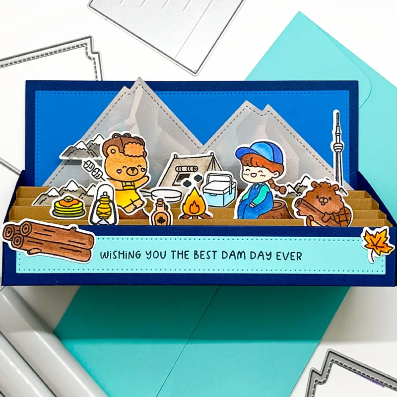 Набор для творчества Twist-n-Pop кинематографическая коробка с изображением горного