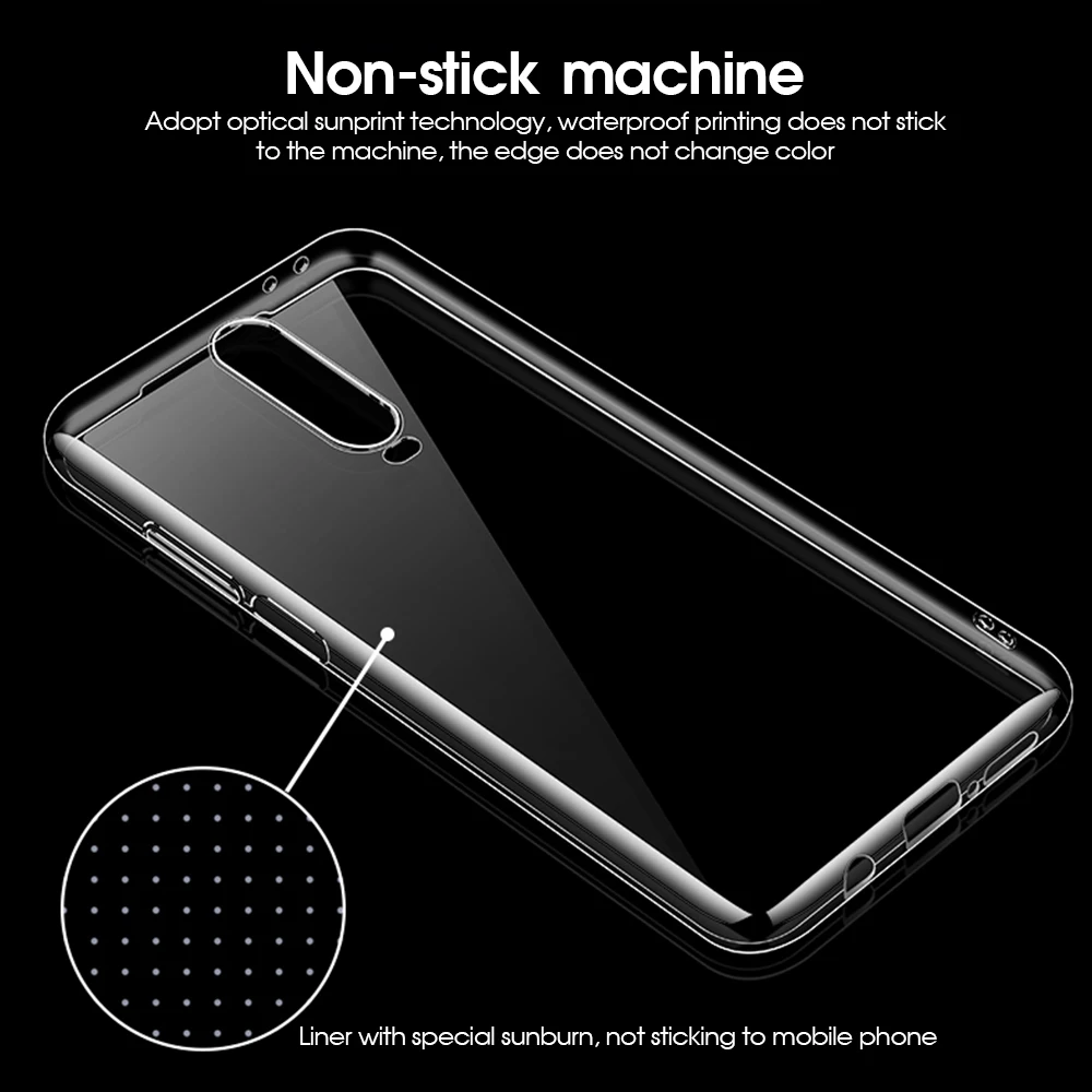 Чехол для телефона Xiao mi Red Note 8 Pro кристально прозрачный противоударный чехол из