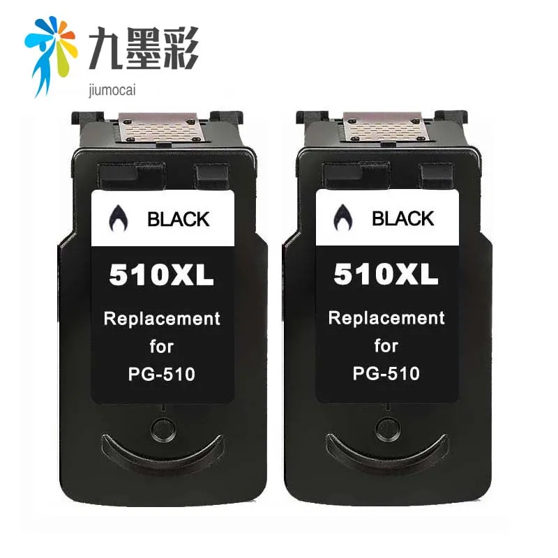2x 510XL Pg510 cl511 сменный для Canon pg-510 pg 510 cl 511 чернильные картриджи PIXMA mp250 mp280 IP2700 MP240 MP270 MP480 MX320 - Цвет: 2x 510XL