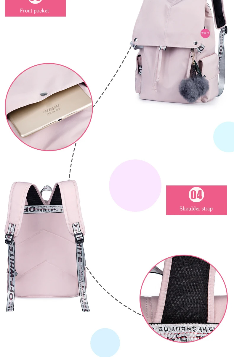 Модные школьные сумки для девочек-подростков; детская школьная сумка; нейлоновый водонепроницаемый рюкзак для подростков; школьные сумки для девочек