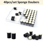 40 шт.компл. DIY палец губки-кисточки молочной пены для DIY Скрапбукинг Мел чернила Красители клей-краска рисунок ремесло штамповки изготовления открыток, Новинка