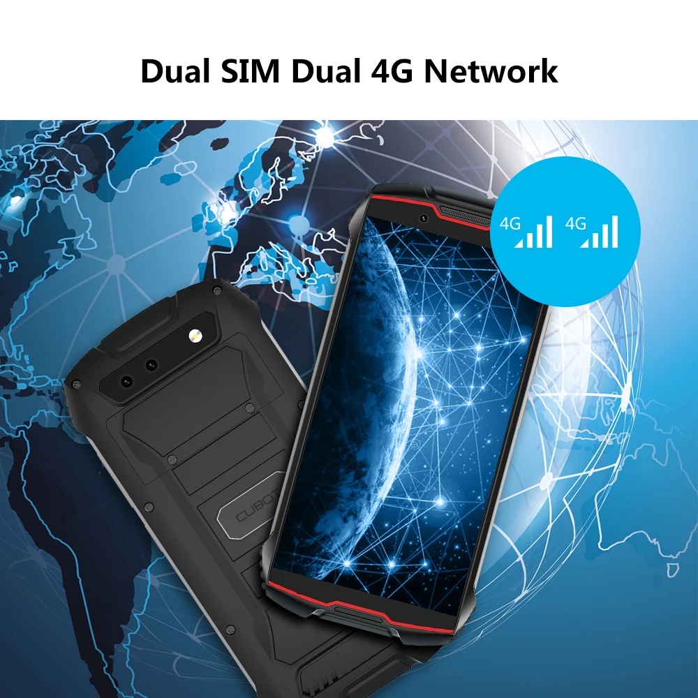 Cubot KingKong MINI2 Водонепроницаемый прочный телефон 4 &quotQHD + Экран аппарат не привязан к