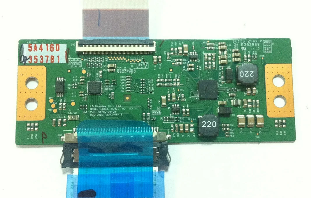 Запчасти для телевизора тайминг контроллер T-Con Board LG 32LB561U 6870C-0442B с кабелями |