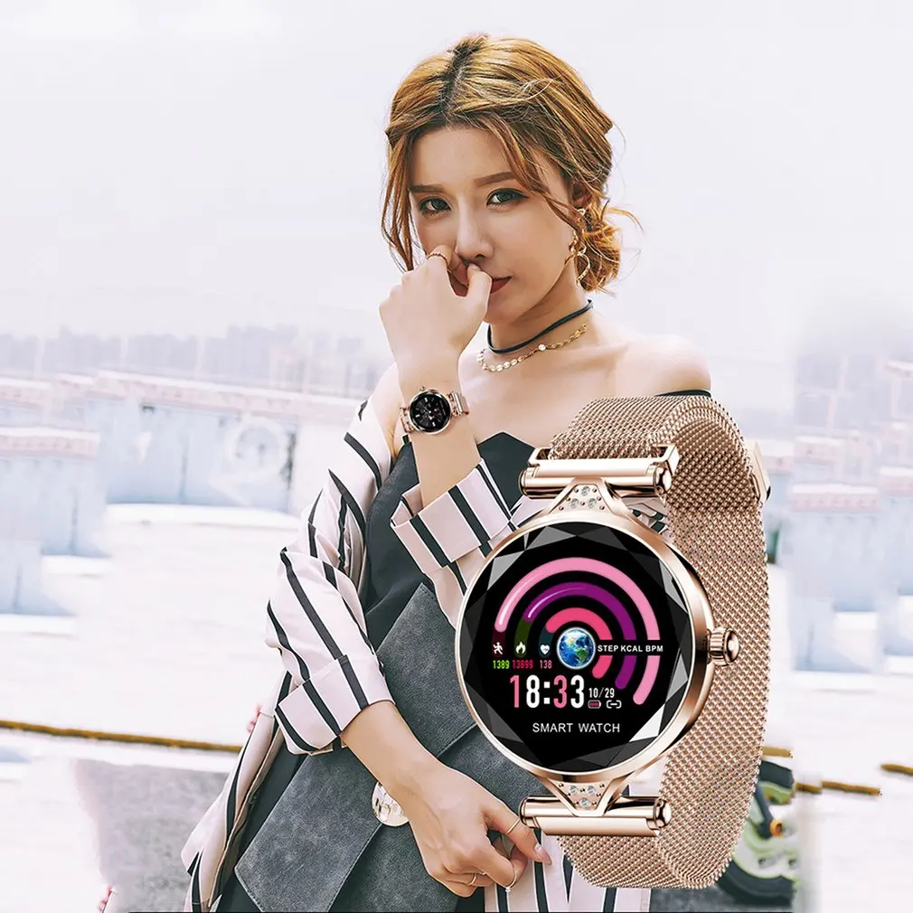 Умные часы для женщин пульсометр фитнес шагомер Женский физиологический цикл