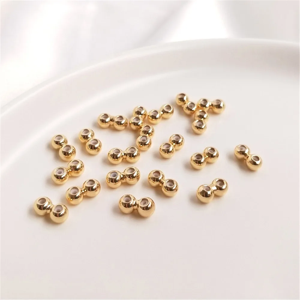 14K золото двойной ряд подключенный силикагель Регулируемая лампа