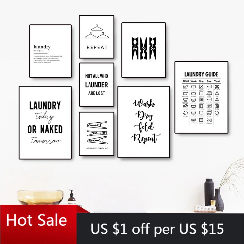 Доски для стирки настенное искусство холст рандомный черный белый цвет сухая