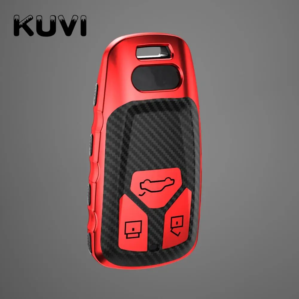Tpu Car Key Cover Case For Audi A4 A5 S4 S5 B9 8W Q7 4M Q5 TT TTS RS Coupe Roadster 2017 2018 Smart Remote Fob Shell | Автомобили и