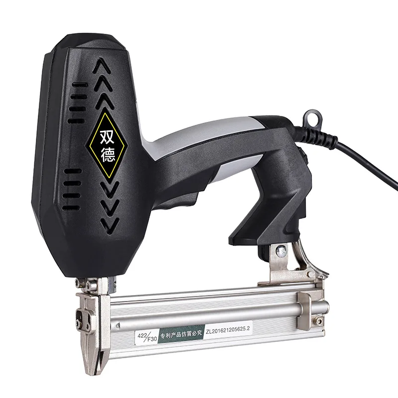 

2250W 2in1 electric nail gun Straight nail F10F15F20F25F30 U nail 413/416/419/422 with adjustable strength