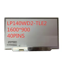 14 inch laptop slim lcdscreen LP140WD2-TLE2 LP140WD2 TL- E2 FRU:04X1756 For Lenovo Thinkpad X1 Carbon Panel 1600*900