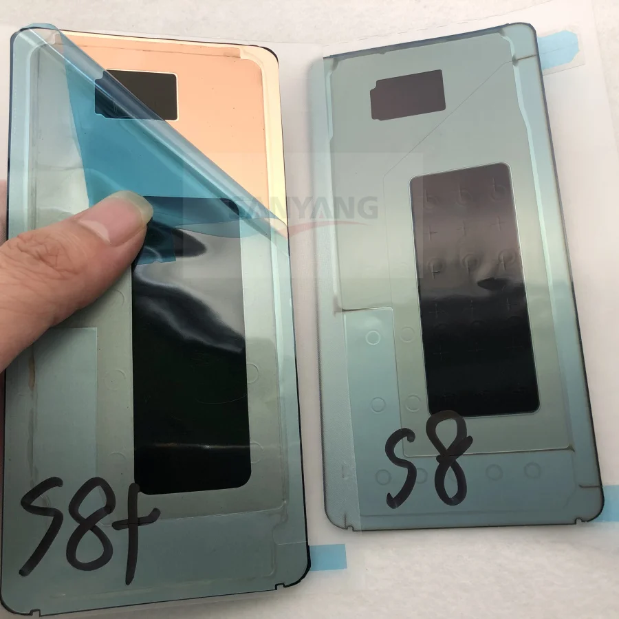 Запасная клейкая лента на заднюю панель для Samsung Galaxy S8 G950 G950F Plus G955 G955F наклейка ЖК